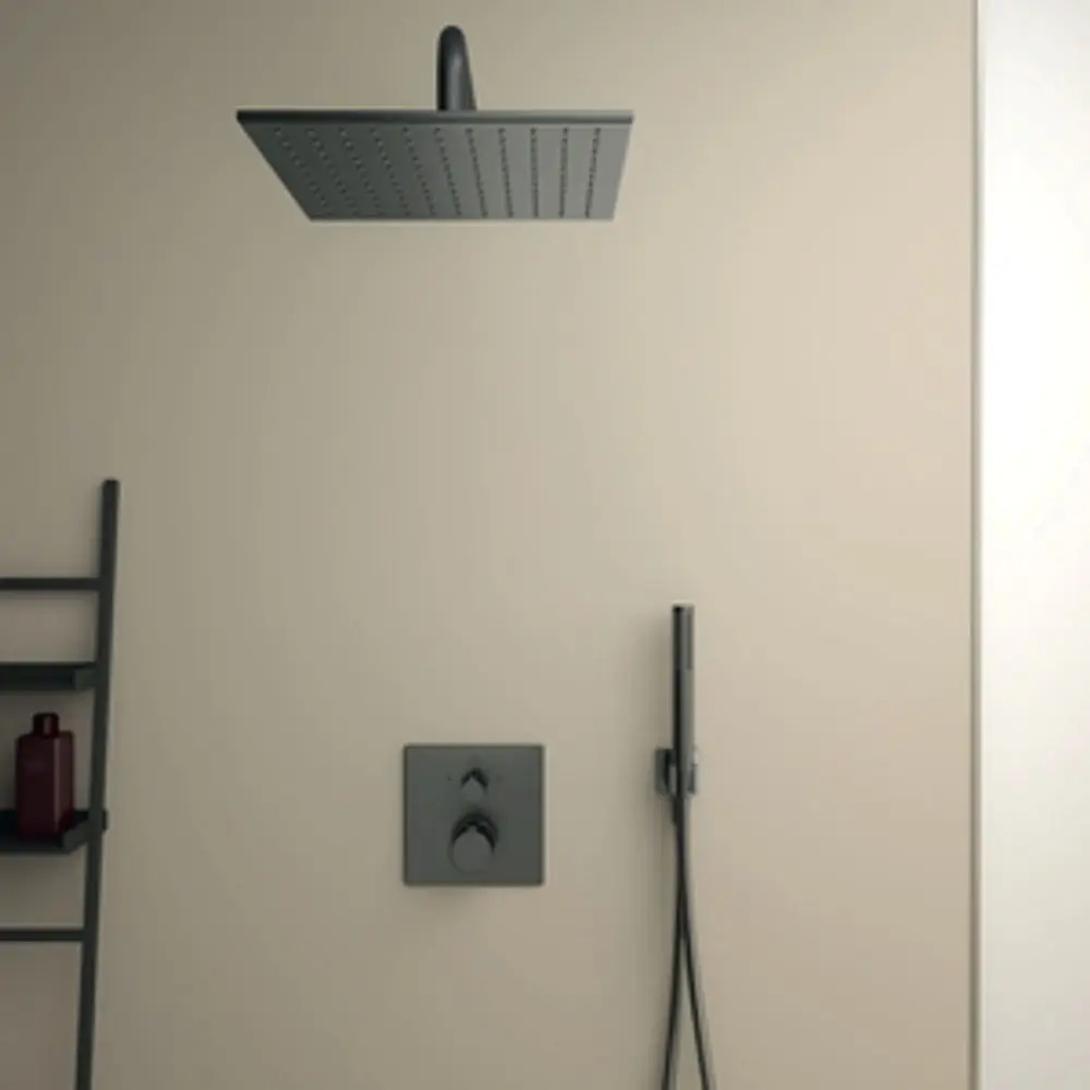 IS-Wandanschluss-Idealrain-400mm-Magnetic-Grey-B9445A5 gallery number 4